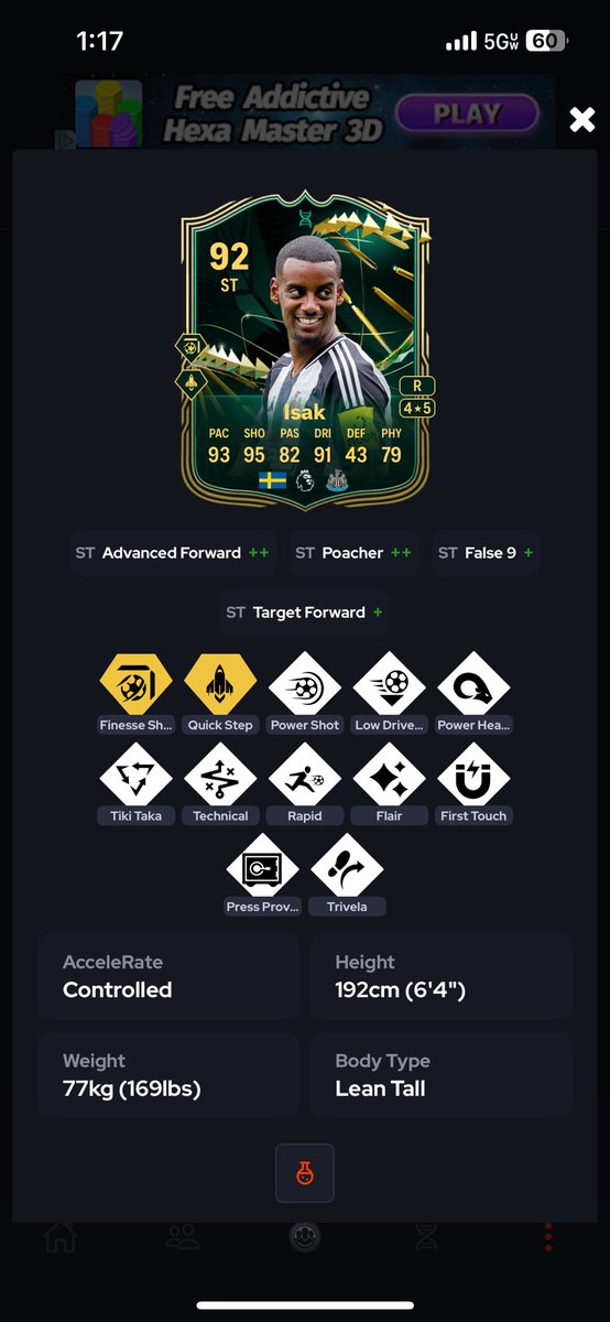 GallawayGrant's tweet photo. @DetectiveFUT https://t.co/IXe7grcBKt