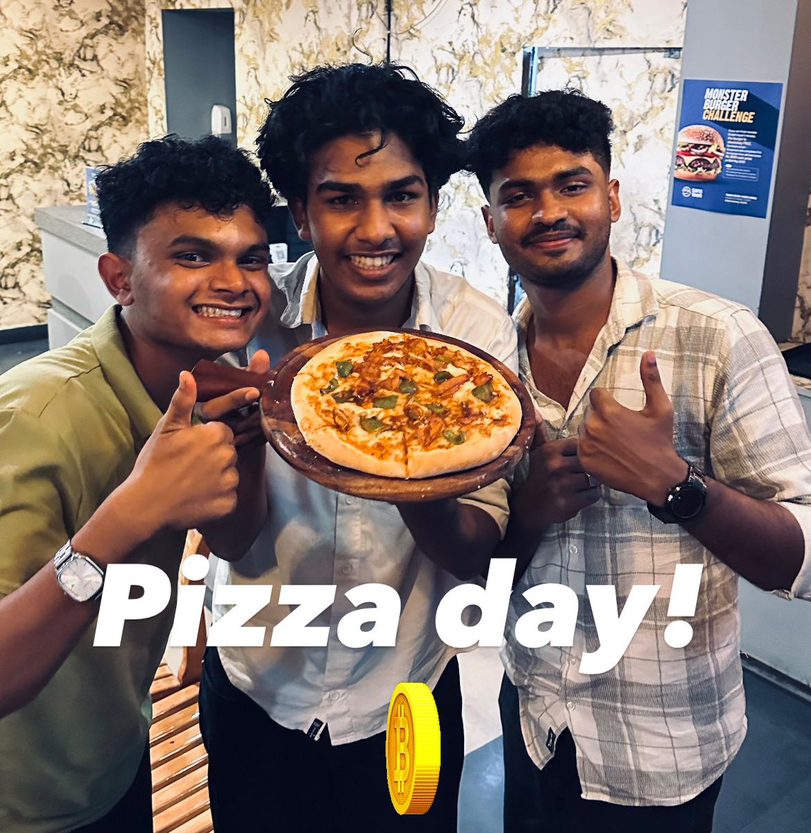 EduLayer (@edulayerxyz) on Twitter photo #BitcoinPizzaDay ! #BitcoinPizzaDay !