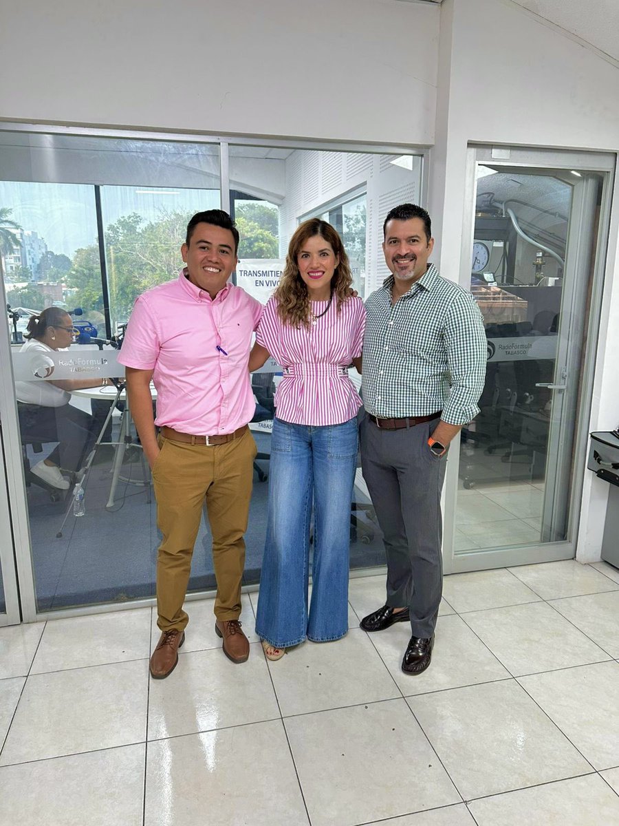 Gracias <a href="/CentroManolo/">Manolo Cabrera🙏💯👍</a> y <a href="/Gabriel_Aysa/">Gabriel Aysa Marín</a> por siempre abrirnos un espacio en radio y poder platicar de lo que se está haciendo tanto en el <a href="/cpctab/">COMITÉ DE PARTICIPACIÓN CIUDADANA - TABASCO.</a> como en el <a href="/SeaTabasco/">SEA Tabasco</a>