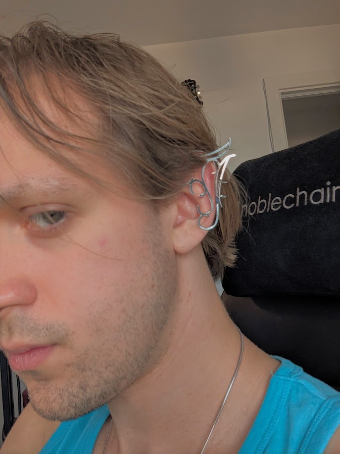 got the high elf vibes today 😇🩵