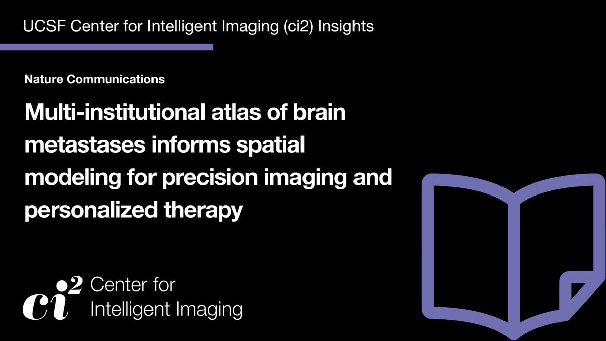 UCSF Center for Intelligent Imaging (@ucsf_ci2) on Twitter photo .<a href="/NatureComms/">Nature Communications</a> research, conducted by <a href="/UCSF_Ci2/">UCSF Center for Intelligent Imaging</a> & collaborators, sought to find if a probabilistic brain metastasis risk model could enhance the therapeutic ratio of whole-brain radiotherapy by targeting high-risk areas. nature.com/articles/s4146… .<a href="/NatureComms/">Nature Communications</a> research, conducted by <a href="/UCSF_Ci2/">UCSF Center for Intelligent Imaging</a> & collaborators, sought to find if a probabilistic brain metastasis risk model could enhance the therapeutic ratio of whole-brain radiotherapy by targeting high-risk areas. nature.com/articles/s4146…
