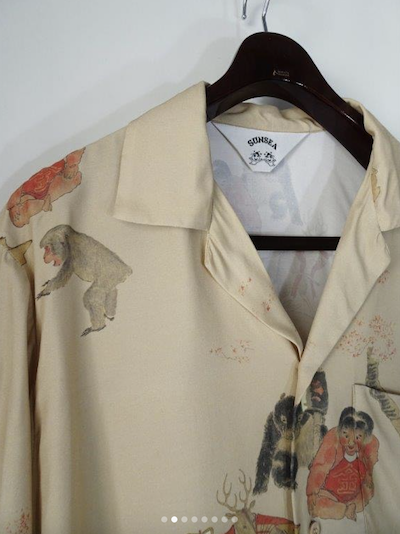 sunsea 金太郎シャツ 藤井風 着用 藤井風 さん衣装】 2025/5/22のMUSIC AWARDS JAPANで、藤井風さんが