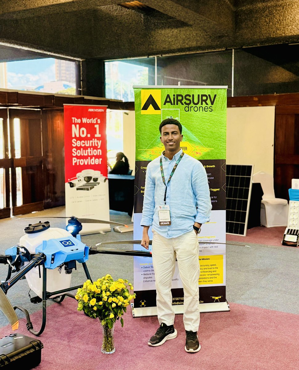 MansourMursal's tweet image. Grateful to have attended the FINAS 2025: Financing Agri-Food Systems Sustainably Summit in Nairobi.
Explored the role of drones in agri-tech and engaged in inspiring discussions on sustainable solutions, innovation, and transforming Africa’s food systems.
#FINAS2025 #AgriTech