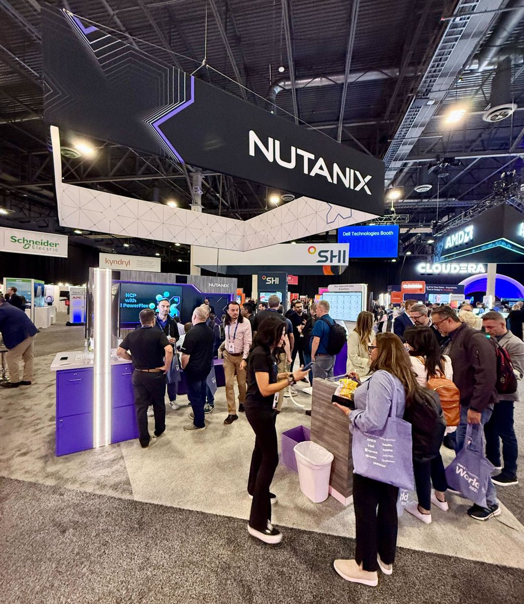 Nutanix Inc. (@nutanix) on Twitter photo We're still riding high on the excitement and energy of #DellTechWorld! It was a jam-packed three days of:
✅ Engaging demos
✅ Theater presentations
✅ Community connection
...and much more! Nutanix and <a href="/DellTech/">Dell Technologies</a> can't wait to help you accelerate innovation 🚀 We're still riding high on the excitement and energy of #DellTechWorld! It was a jam-packed three days of:
✅ Engaging demos
✅ Theater presentations
✅ Community connection
...and much more! Nutanix and <a href="/DellTech/">Dell Technologies</a> can't wait to help you accelerate innovation 🚀