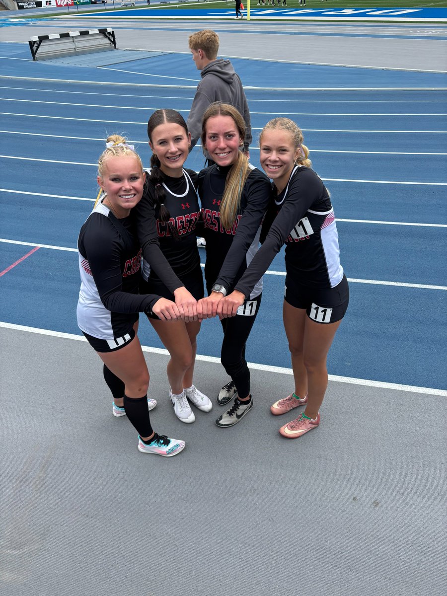 CCSDPanthers (@ccsd_panthers) on Twitter photo 🎉 Huge congrats to our 4x800 relay team — Maylee Riley, Hope Henderson, Payton Davis, and Cora Smith — for placing 8th at the State Track & Field Meet and bringing home a medal! 🏅🔥 Way to represent and finish strong, ladies! 💪 #CrestonCares <a href="/ksibradio/">KSIB Radio</a> <a href="/CrestonNews/">Creston News Advertiser</a> 🎉 Huge congrats to our 4x800 relay team — Maylee Riley, Hope Henderson, Payton Davis, and Cora Smith — for placing 8th at the State Track & Field Meet and bringing home a medal! 🏅🔥 Way to represent and finish strong, ladies! 💪 #CrestonCares <a href="/ksibradio/">KSIB Radio</a> <a href="/CrestonNews/">Creston News Advertiser</a>