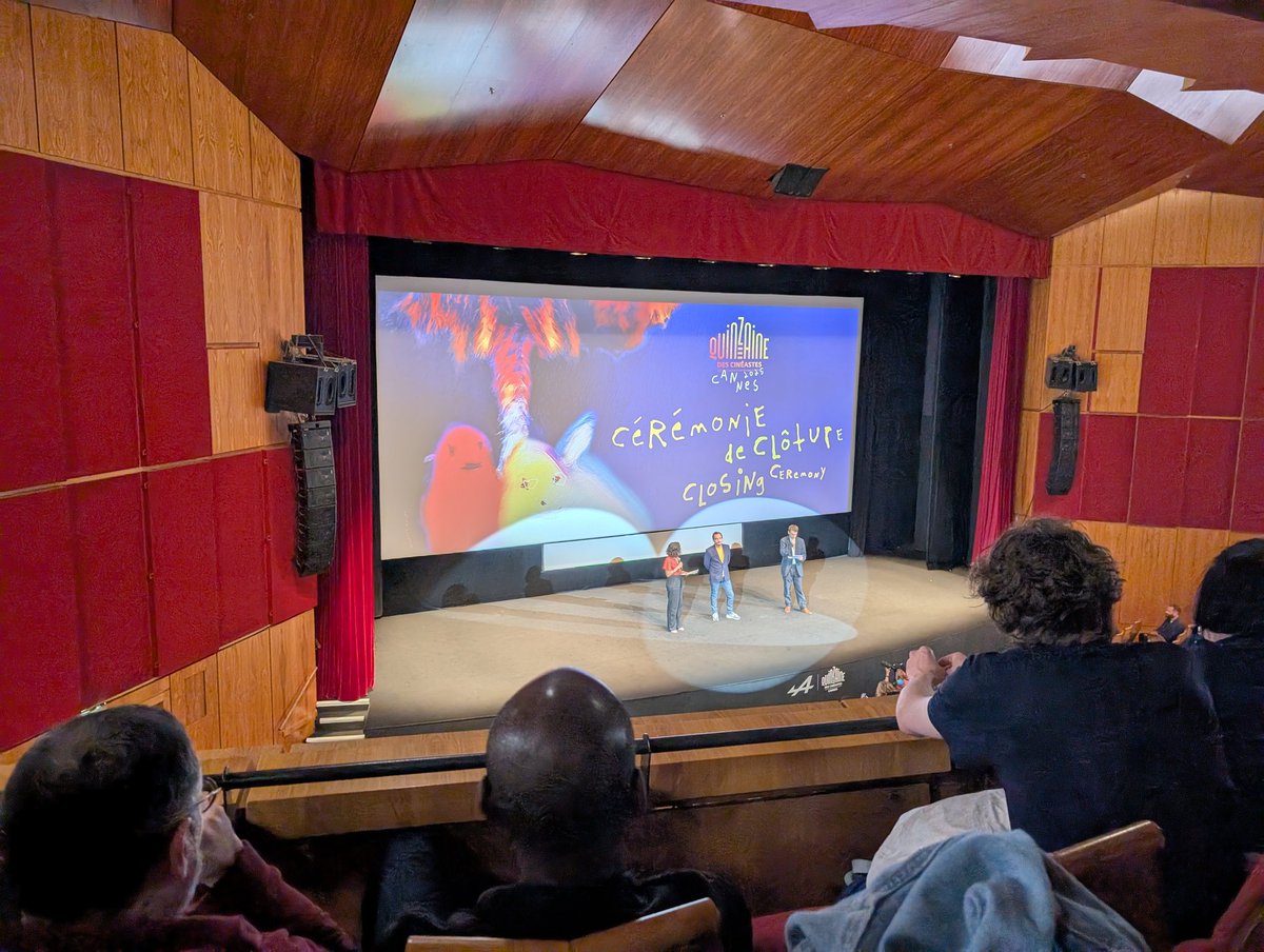 #NowWatching A24's SORRY, BABY and the #Cannes Director's Fortnight Closing Ceremony 🇫🇷📽️