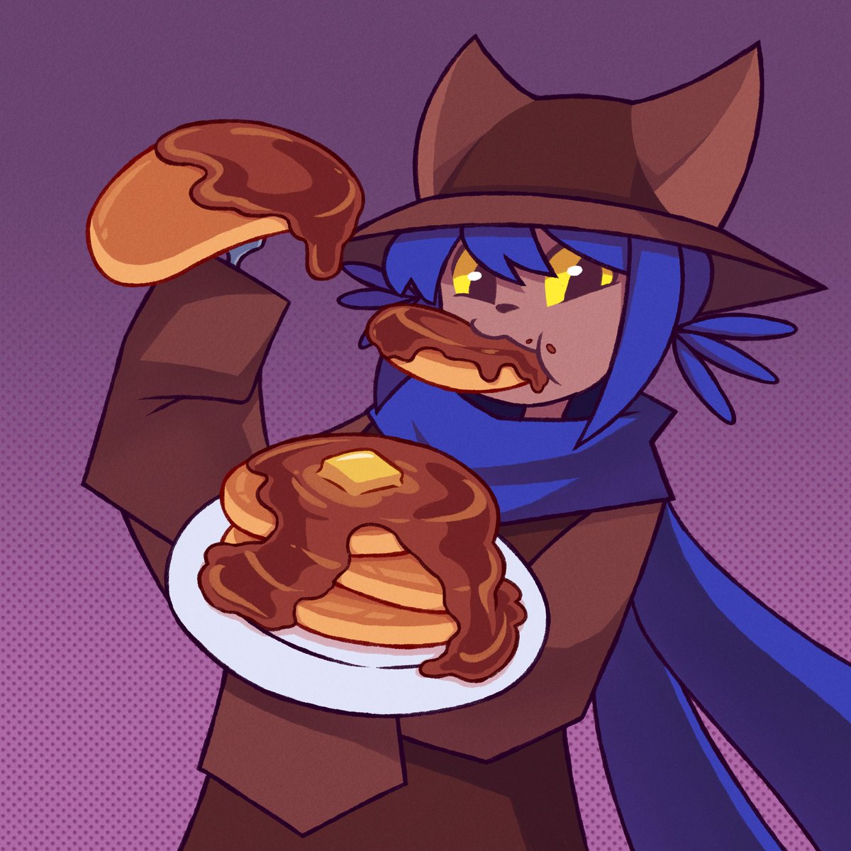 HitDhits's tweet photo. would you give them more pancakes?

#OneshotGame https://t.co/sb2MD1tuXh