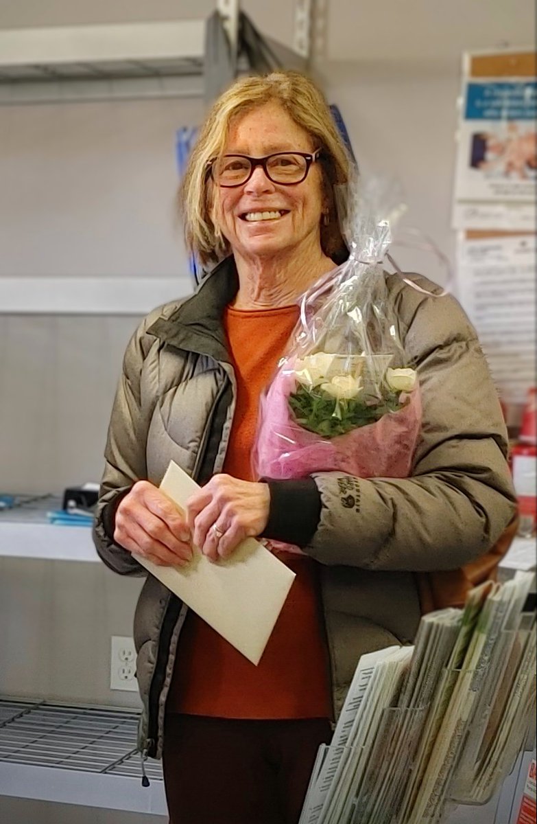 Story # 27 in our *60 Stories for 60 Years* Series celebrating 60 years of Meals on Wheels in Peterborough is entitled: "Thirty-Five Years of Showing Up" featuring Lynne Faught
Read it on our website: 
commcareptbo.org/2025/05/22/Cel…