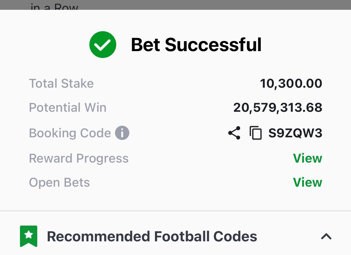 1k odds ⚽️ 

No 3 goals in a Row ⚡️❗️