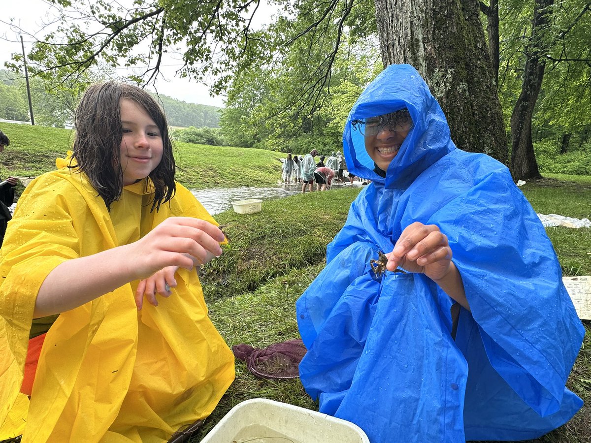 Our stream study attitude and energy was outstanding today!