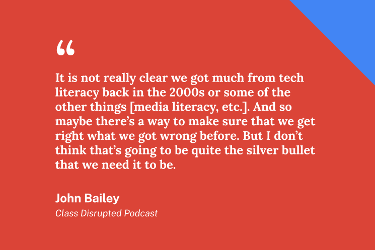 Michael Morrison (@curate_educate) on Twitter photo Here are a few gems from <a href="/dianetavenner/">Diane</a> & <a href="/michaelbhorn/">Michael B. Horn</a>'s interview w/ <a href="/John_Bailey/">John Bailey</a> on s6 e3 of the <a href="/ClassDisrupted/">Class Disrupted</a> pod.
#K12 #HigherEd #EdTech #AI Here are a few gems from <a href="/dianetavenner/">Diane</a> & <a href="/michaelbhorn/">Michael B. Horn</a>'s interview w/ <a href="/John_Bailey/">John Bailey</a> on s6 e3 of the <a href="/ClassDisrupted/">Class Disrupted</a> pod.
#K12 #HigherEd #EdTech #AI