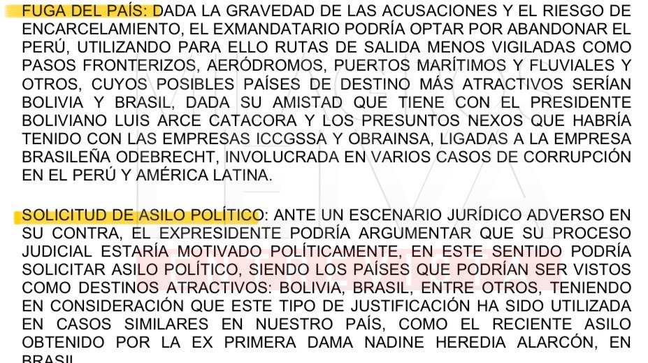 Milagros Leiva Entrevista (@mlentrevista) on Twitter photo PNP alerta sobre posible fuga de Martín Vizcarra al extranjero. El 4 de julio vence el impedimento de salida del país contra el expresidente.
<a href="/MilagrosLeivaG/">milagrosleiva</a> PNP alerta sobre posible fuga de Martín Vizcarra al extranjero. El 4 de julio vence el impedimento de salida del país contra el expresidente.
<a href="/MilagrosLeivaG/">milagrosleiva</a>