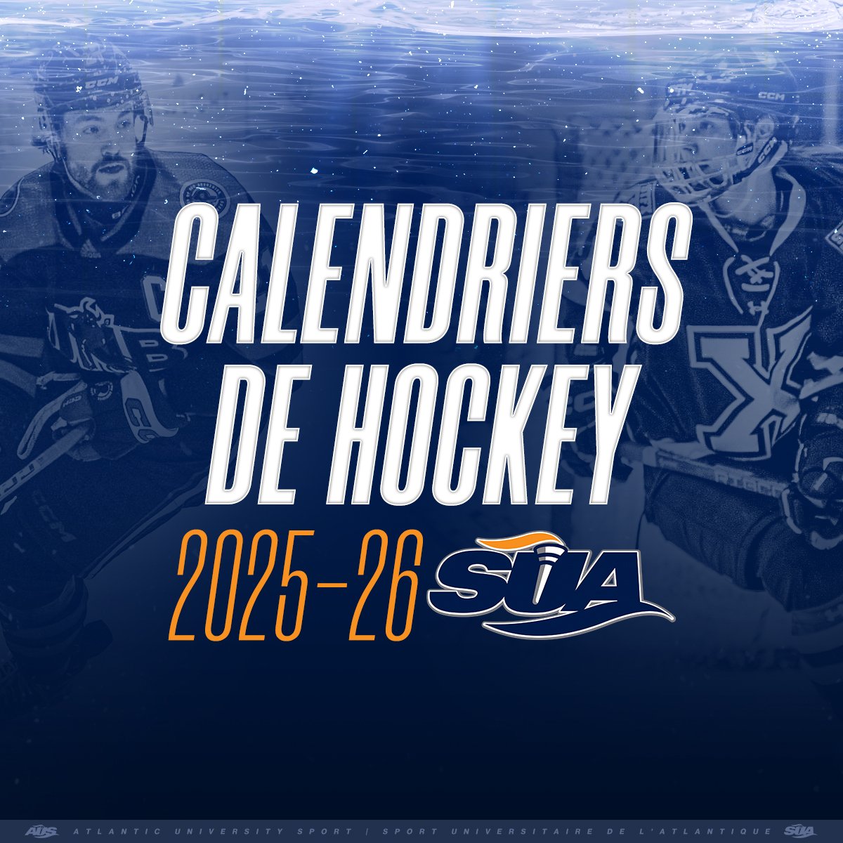 Mark your calendars, hockey fans! The schedules have been announced for the 2025-26 AUS women's and men's hockey seasons. 🏒

atlanticuniversitysport.com/sports/wice/20…