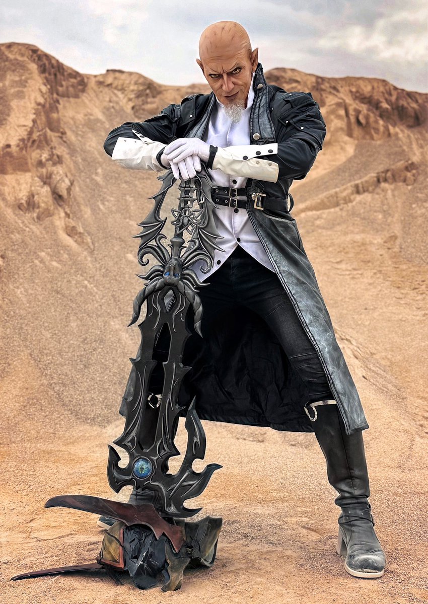 Leon_Chiro's tweet photo. “Give your heart over to DARKNESS.” 🖤😈
▪️ Master Xehanort – Kingdom Hearts III

A full decade after my Terra cosplay… here I am, fully embracing the DARKNESS and finally bringing one of my dream characters to life: Master Xehanort. ✨

And honestly? I still can’t believe it. This cosplay means the world to me and achieving it feels so fulfilling. 🖤

This was a pretty challenging project but knowing how deeply I love Kingdom Hearts, you can imagine the amount of heart, time, and dedication I poured into this project, starting with the prosthetics, props and makeup. I went the extra mile this time and I took over 4 hours+ of work just for the MakeUp alone! 

This is just a phone preview, the real magic is still yet to come — YES : fire-photo shooting included! 🔥 You know we had to do it again.

That’s all for tonight! 🤍
May Your Heart be Your Guiding Key. ✨

#KingdomHearts @KINGDOMHEARTS #Xehanort #LeonChiro #TetsuyaNomura  #KH4