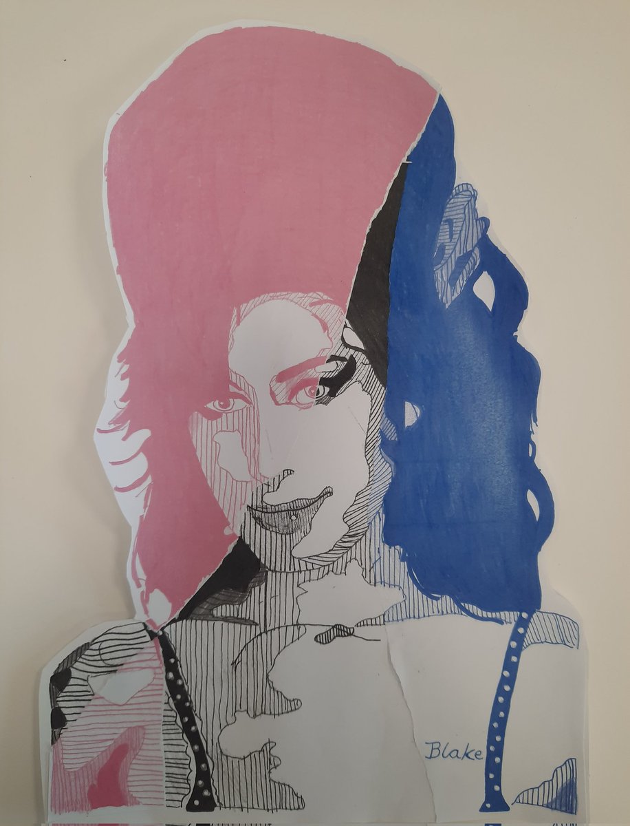 Year 9 made me so happy today! Just a couple from the class, inspired by Luke Dixon.