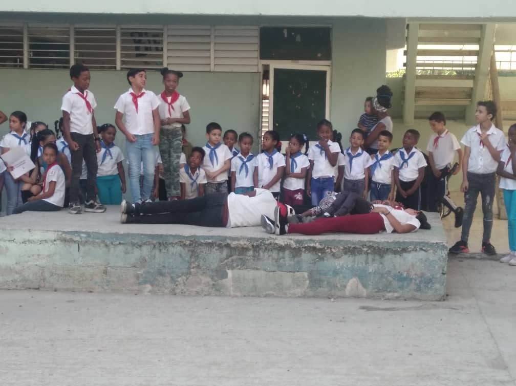Los centros educativos en diferentes actividades por el natalicio de José Martí en el municipio Guanabacoa