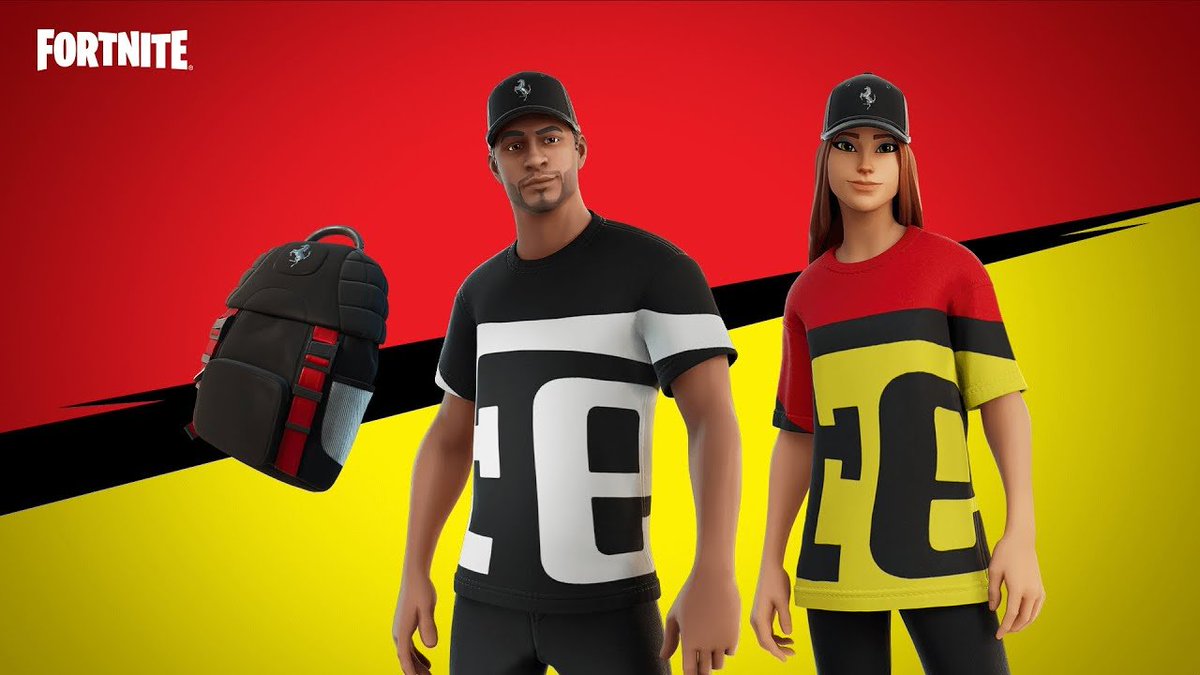 【Fortnite】Tシャツ フェラーリコラボ Fortnite】Tシャツ フェラーリコラボ Puma x Scuderia Ferrari