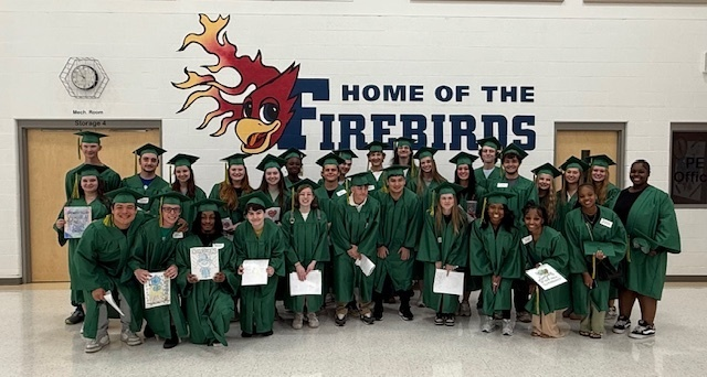 ZumFlintHill's tweet photo. Today, we welcomed North High grads back to Flint Hill for their Grad Walk! 🎓💙
So special for our Firebirds to cheer them on and see such inspiring role models.
Once a Firebird, ALWAYS a Firebird! #FZGRADWALK2025 https://t.co/22M8dRBzLy