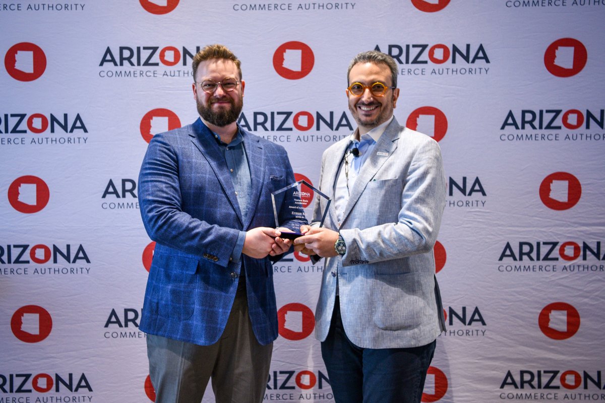 airth.io (@airth_io) on Twitter photo 🚀 Excited to be one of the 10 awardees of the Arizona Innovation Challenge! We graduated from Venture Scale at Plug and Play Tech Center Expo during #PhxStartupWeek.
Huge thanks to our mentor Wendy Jameson and Joseph Bianchi, Melissa Lamson from <a href="/azcommerce/">Arizona Commerce Authority</a> for the support! 🚀 Excited to be one of the 10 awardees of the Arizona Innovation Challenge! We graduated from Venture Scale at Plug and Play Tech Center Expo during #PhxStartupWeek.
Huge thanks to our mentor Wendy Jameson and Joseph Bianchi, Melissa Lamson from <a href="/azcommerce/">Arizona Commerce Authority</a> for the support!