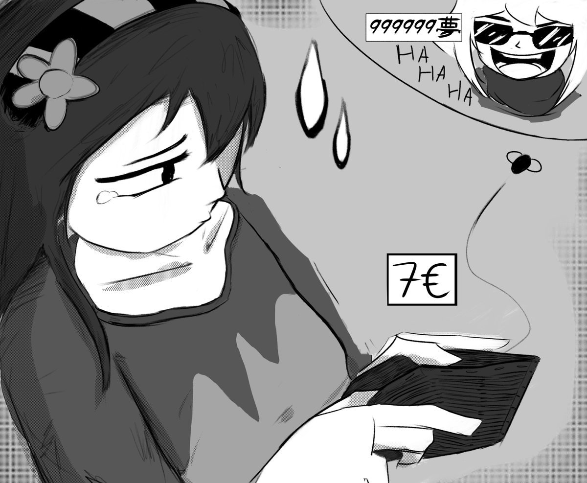 #ynfg #amillusion
No money.