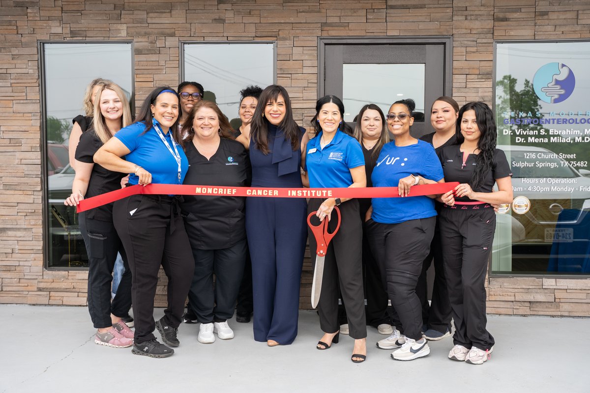 It was wonderful to be with our colleagues from Texas Modern Gastroenterology last week. We celebrated our partnership and shared commitment to making life-saving colorectal cancer screenings accessible, affordable, and close to home for our neighbors in Hopkins County.
