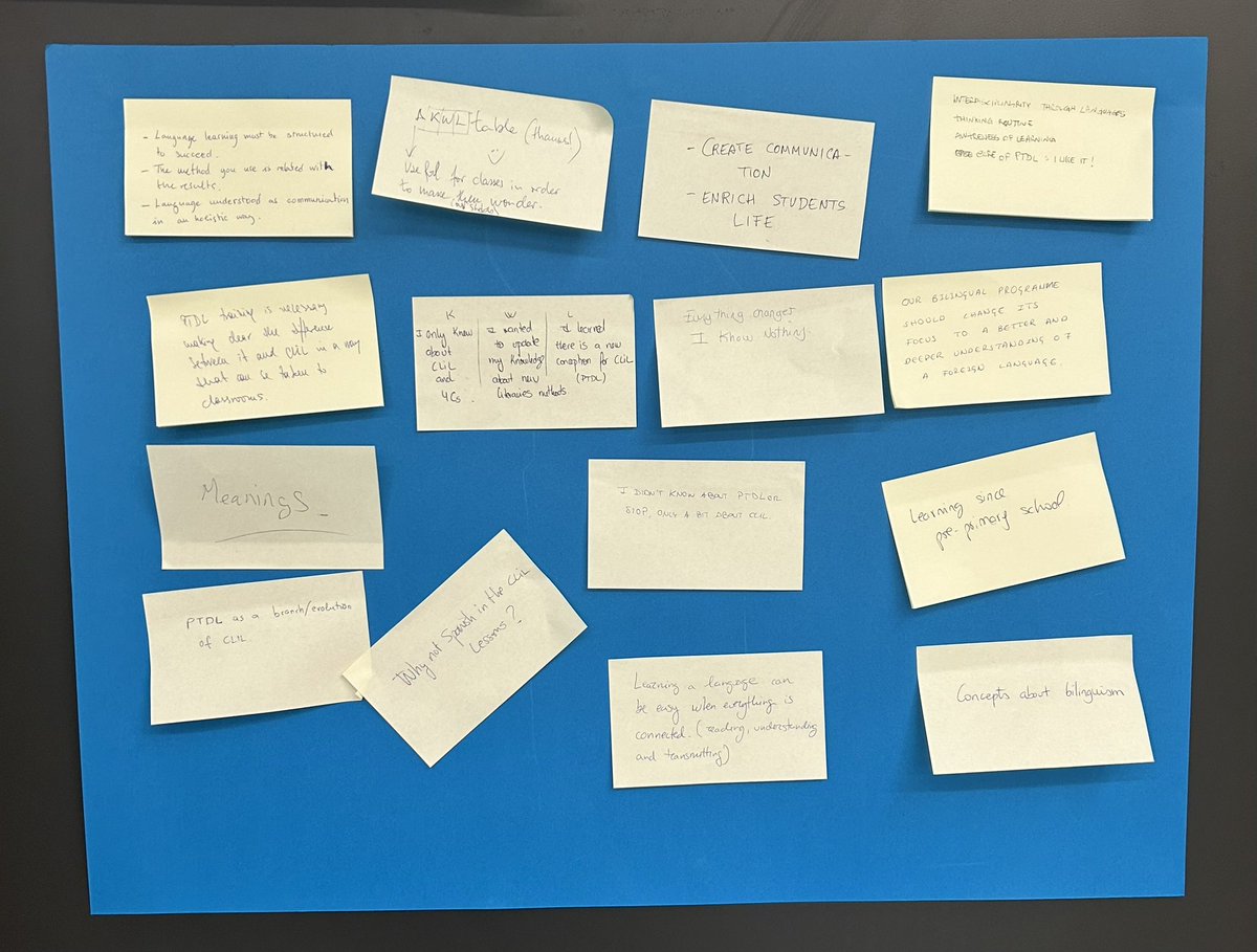 RaquelSRUclm's tweet photo. Thank you so much to all the attendees that invested their time, especially at this late time of the day, in coming to our PTDL workshop 🤗
#facultaddeeducacionalbacete #uclm #ptdl #etwinning https://t.co/TLddktOzzl