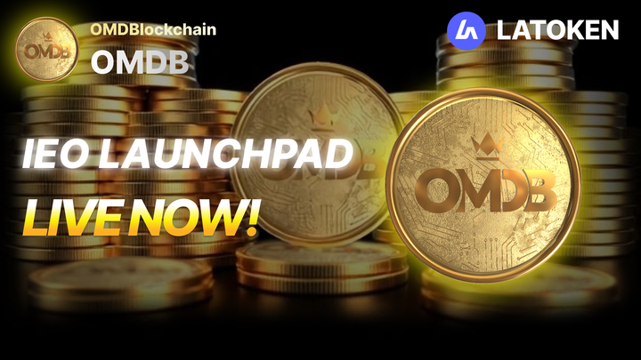 🚀 OMDBlockchain (OMDB) IEO is Live on LATOKEN! 🚀

We are thrilled to announce the OMDBlockchain Initial Exchange Offering (IEO) on LATOKEN! Don’t miss your chance to invest in this innovative project.

🌟 About OMDBlockchain: OMDB is transforming the world of cryptocurrencies