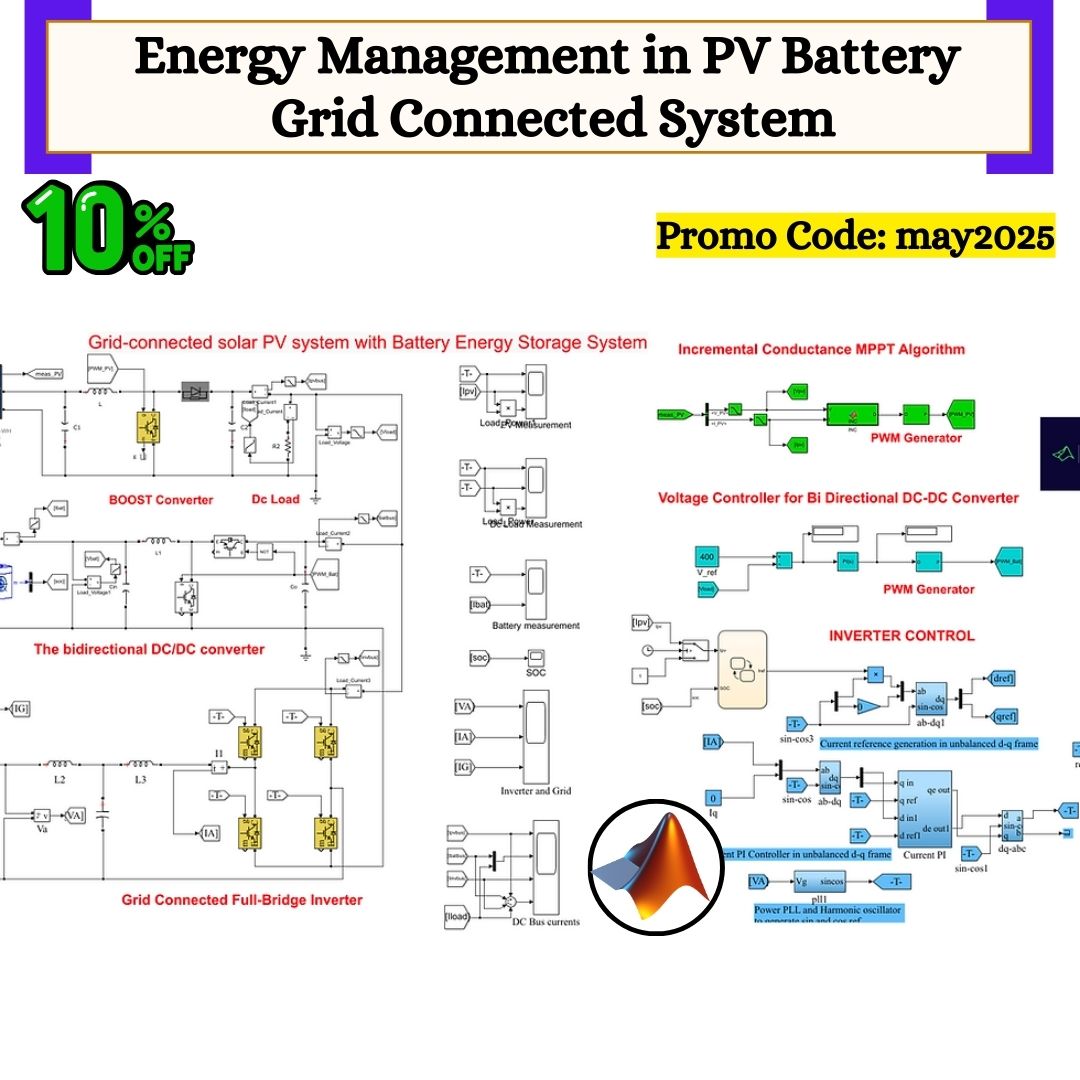 Lms_Solution's tweet image. MATLAB Implementation of Fuzzy Energy Management in Grid Connected PV Battery System
MATLAB Model: zurl.co/Hd86J
#fuzzylogic #energymanagement #pvbatterysystem #matlabimplementation #solarenergysystem #gridconnectedpv #fuzzycontroller