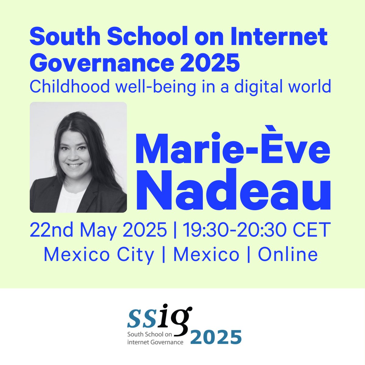 5Rights Foundation (@5rightsfound) on Twitter photo 🚸We have a duty of care to respect children's unique needs, vulnerabilities, and evolving capacities.
Watch #SSIG2025 tonight to catch our Head of International Affairs, <a href="/MarieEve5Rights/">Marie-Eve NADEAU</a>, on "Childhood well-being in a digital world".
📺Livestream here: youtube.com/@ssiglac/strea… 🚸We have a duty of care to respect children's unique needs, vulnerabilities, and evolving capacities.
Watch #SSIG2025 tonight to catch our Head of International Affairs, <a href="/MarieEve5Rights/">Marie-Eve NADEAU</a>, on "Childhood well-being in a digital world".
📺Livestream here: youtube.com/@ssiglac/strea…
