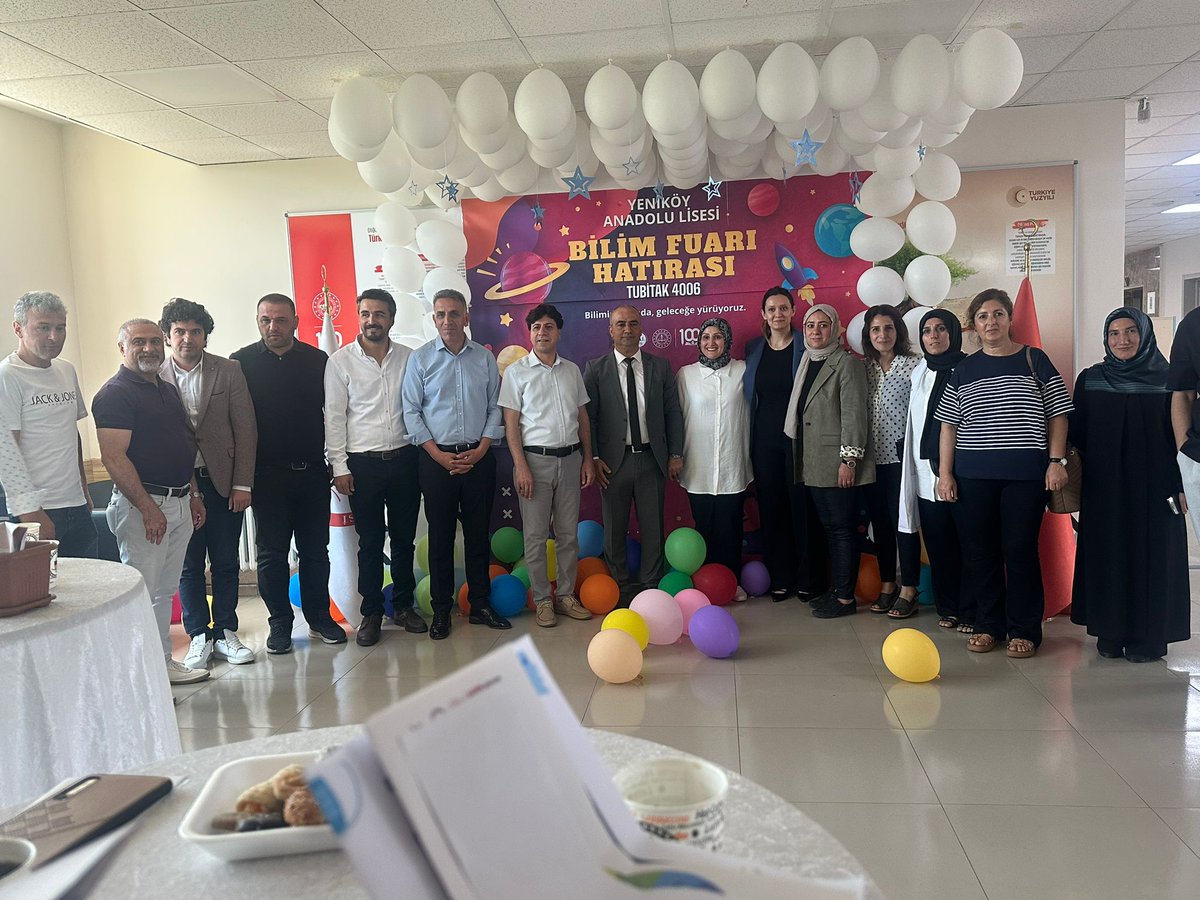 Yeniköy Anadolu Lisesi (@lisesiyenikoy) on Twitter photo TÜBİTAK 4006-B Bilim Fuarımızın açılışını İlçe Müdürümüz Sn. Mehmet KANTAR, Şube Müdürleri ve Okul Müdürlerinin katılımlarıyla gerçekleştirdik. Danışman Öğretmenlerimize ve Öğrencilerimize emeklerinden dolayı teşekkür ederiz.
<a href="/tcmeb/">Millî Eğitim Bakanlığı</a>
<a href="/Murat4Kucukali/">Murat Küçükali</a> <a href="/Diyarbakirmem/">Diyarbakır İl Millî Eğitim Müdürlüğü</a>
<a href="/BaglarMEM21/">Bağlar İlçe Milli Eğitim Müdürlüğü</a> TÜBİTAK 4006-B Bilim Fuarımızın açılışını İlçe Müdürümüz Sn. Mehmet KANTAR, Şube Müdürleri ve Okul Müdürlerinin katılımlarıyla gerçekleştirdik. Danışman Öğretmenlerimize ve Öğrencilerimize emeklerinden dolayı teşekkür ederiz.
<a href="/tcmeb/">Millî Eğitim Bakanlığı</a>
<a href="/Murat4Kucukali/">Murat Küçükali</a> <a href="/Diyarbakirmem/">Diyarbakır İl Millî Eğitim Müdürlüğü</a>
<a href="/BaglarMEM21/">Bağlar İlçe Milli Eğitim Müdürlüğü</a>