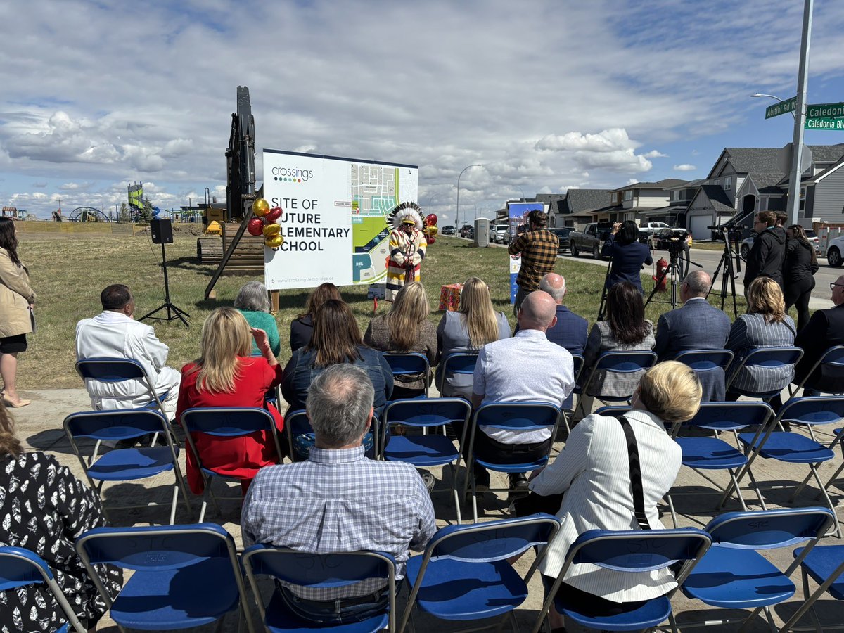 We have broke ground at the New K-6 School in Piers on the west side! We are excited to be building this for our partners at <a href="/HolySpiritRCSD/">Holy Spirit Catholic School Division</a>, #fwbaarchitects &amp; #Alberta Infrastructure. The sod turning ceremony took place on April 30th, we have been eagerly waiting to get started.