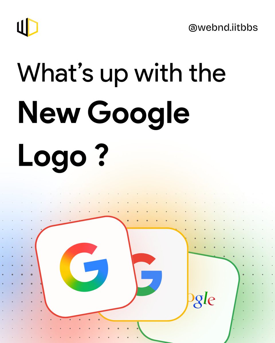 webnd_iitbbs's tweet image. Tech Tweak #1: Major Update?? Really??

Did something feel… off about @Google lately?
Maybe a little logo glow-up?

Tiny tweak but Big talk ??

Welcome to our series WebND Tech Tweaks—where the little things never go unnoticed.
#webnd #Iitbhubaneswar #WebDesign #Googlelogochange