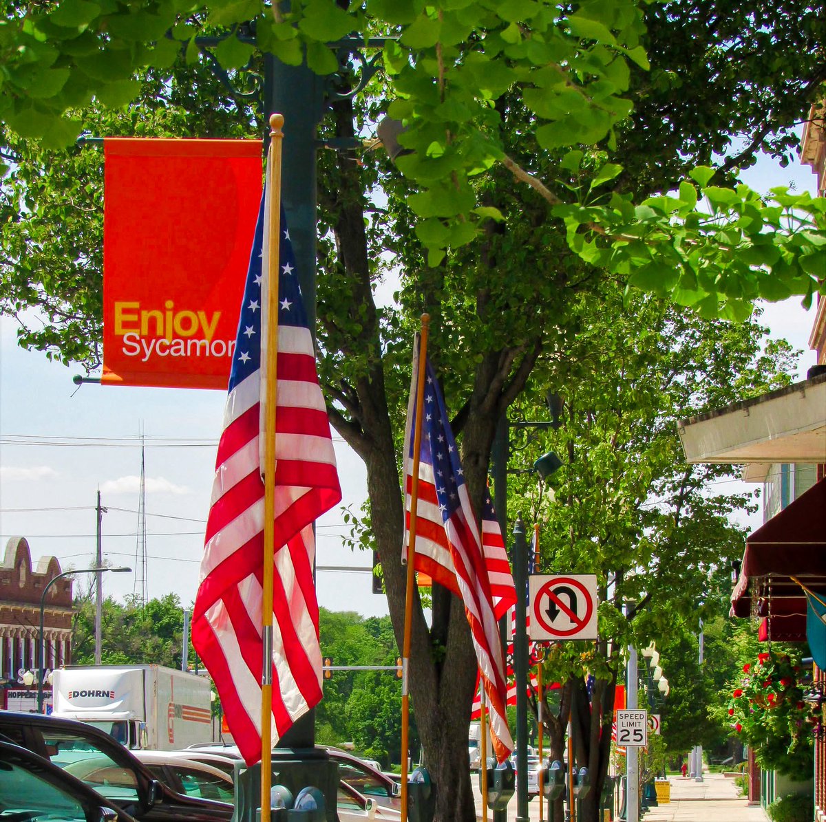 Join us in Downtown Sycamore for the Annual Memorial Day Parade on May 26 beginning at 10:30 AM

📍 Parade Route:
121 S. California St. → Elm St. → Somonauk St. → Charles St. → Elmwood Cemetery

Let’s come together as a community to honor those who made the ultimate sacrifice