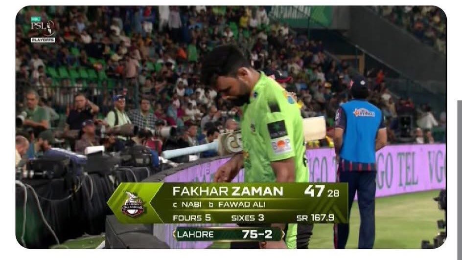 If Babar had played that kind of innings, he would’ve been criticized by everyone but since it's Fakhar, everyone is praising him.