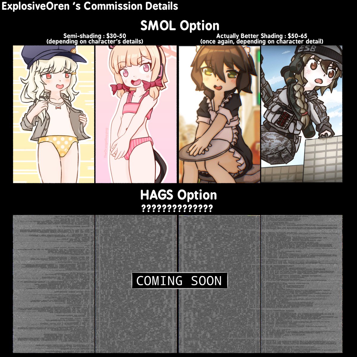 explosiveorenji's tweet image. opening another session~
oomfies, fund me so i can get out from this potat laptop hellhole