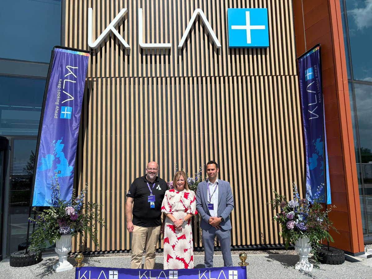 People ask why I’m bullish on Newport’s future. Today KLA opened a $137M world-class facility here, creating 750 skilled, high-paying jobs. They build machines that make the chips powering the AI revolution—98% exported. British advanced manufacturing, right on our doorstep.