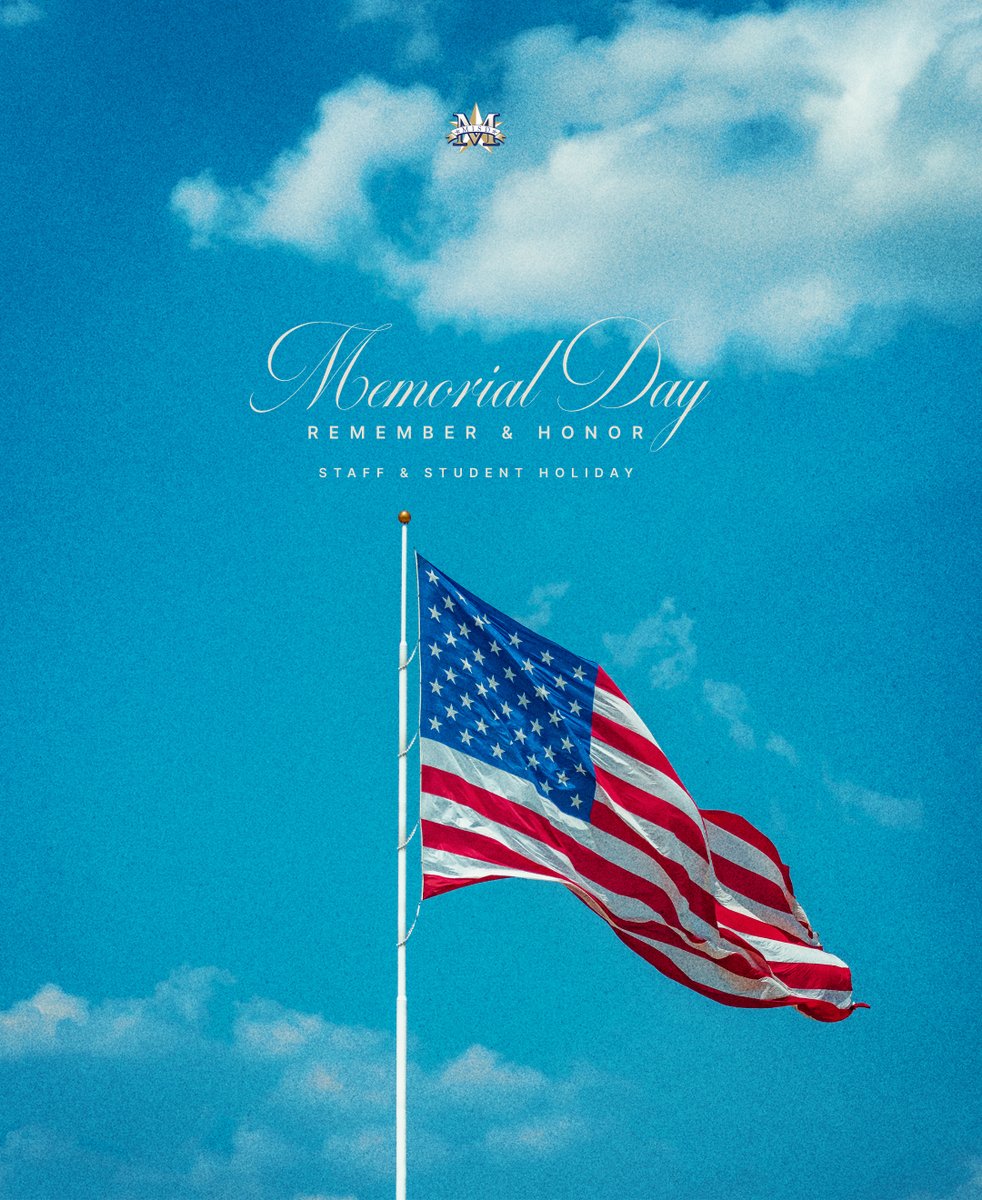 mesquiteisdtx's tweet image. We honor Memorial Day on Monday. Enjoy the three-day weekend as we approach the last week of school! 🇺🇸🫡