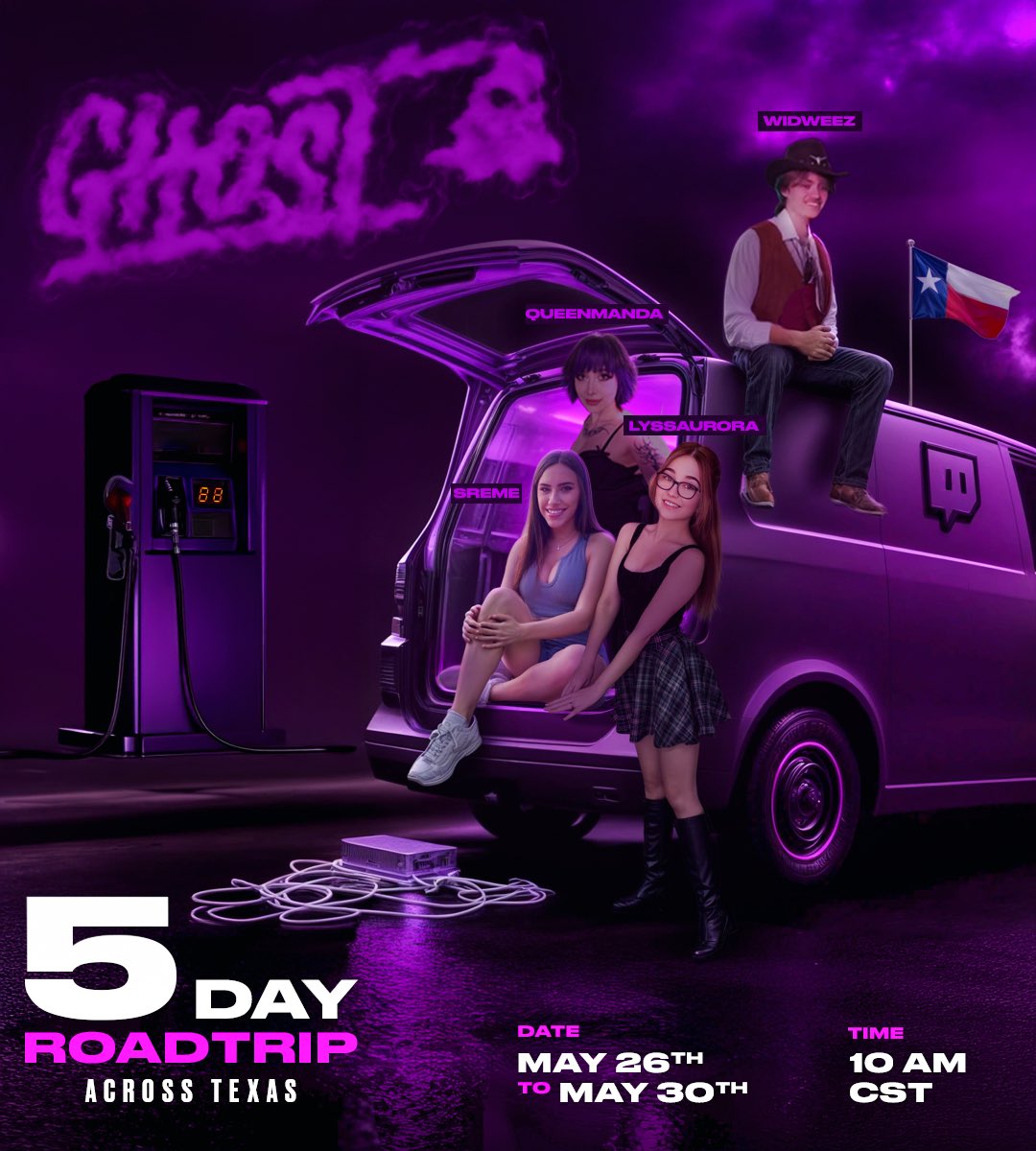 ✨ Lyssaurora ✨ (@lyssaurora) on Twitter photo Who's Ready for the 5 Day Streaming Road Trip of a Lifetime Starting THIS Monday!? Who's Ready for the 5 Day Streaming Road Trip of a Lifetime Starting THIS Monday!?