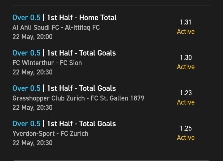 Mr Sherrif the Fisherman (@sherriffthecap) on Twitter photo Let fish here on <a href="/Easybet_SA/">Easybet South Africa</a>
Copy my bet slip here ๐จ
easybet.co.za/sports?bookedBโฆ
โฐ Kick-off ๐๐พ : Today!
๐ Bet Slip Code ๐๐พ : 03-236218
Sign up using my promo CODE ๐๐พ FISH50 to get a R50 Sign-Up Bonus + 25 Bonus Spins ๐๐พ
ebpartners.click/o/R4vQhw
18+ Ts & C's Apply Let fish here on <a href="/Easybet_SA/">Easybet South Africa</a>
Copy my bet slip here ๐จ
easybet.co.za/sports?bookedBโฆ
โฐ Kick-off ๐๐พ : Today!
๐ Bet Slip Code ๐๐พ : 03-236218
Sign up using my promo CODE ๐๐พ FISH50 to get a R50 Sign-Up Bonus + 25 Bonus Spins ๐๐พ
ebpartners.click/o/R4vQhw
18+ Ts & C's Apply