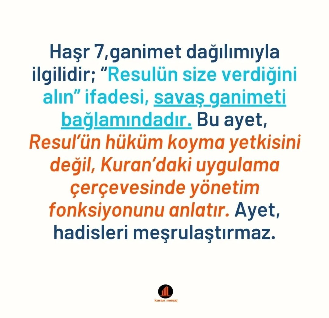 "En çok tahrif edilen ayetlerden biri."