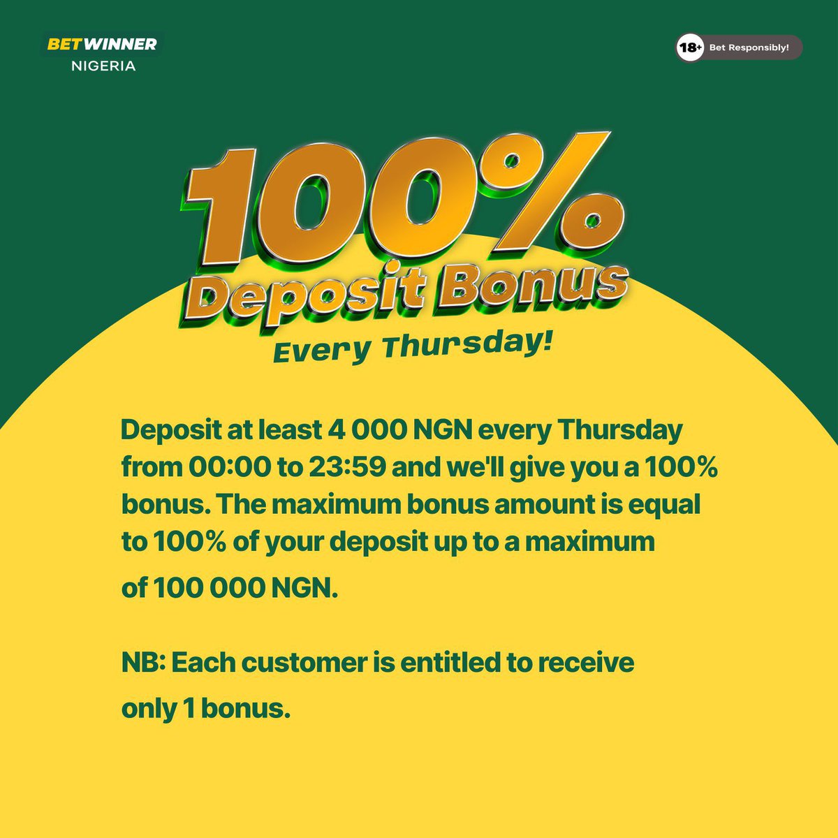 Certified Odds (@certifiedodds) on Twitter photo 10 odds on <a href="/BetwinnerNg/">BetwinnerNG</a>
Booking Code: HHK3K
Get on shorturl.at/f4Njg
Promo code: Certodds 10 odds on <a href="/BetwinnerNg/">BetwinnerNG</a>
Booking Code: HHK3K
Get on shorturl.at/f4Njg
Promo code: Certodds