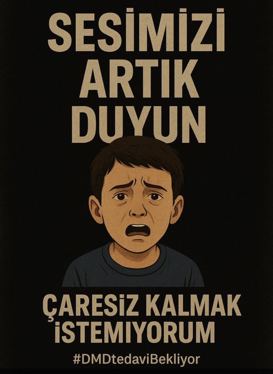 Yaşamak istiyoruz.. Yaşatmak elinizdeyken neden bu sessizlik❗️❗️ #DMDtedaviBekliyor  <a href="/saglikbakanligi/">T.C. Sağlık Bakanlığı</a> <a href="/suayipbirinci/">Doç. Dr. Şuayıp Birinci</a> <a href="/drmemisoglu/">Prof. Dr. Kemal Memişoğlu</a>