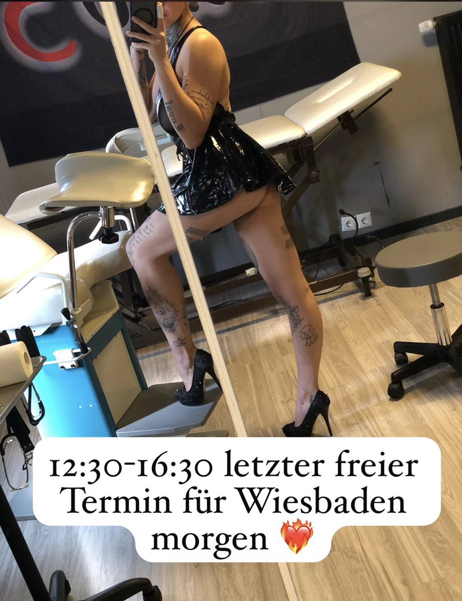 Wir sehen uns morgen im #fetischhauswiesbaden ❤️‍🔥