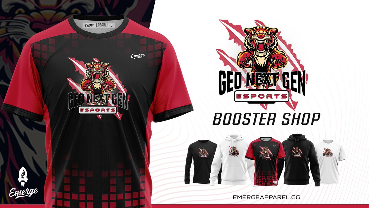 We believe in providing quality apparel without the fuss! 

So check out GEO Next Gen Esports new shop! 👕

A portion of every sale goes back to supporting the team, and you DON'T wanna miss out! 👇

🛒emergeapparel.gg/collections/ge…