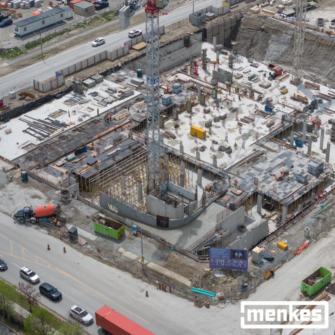 Bravo has officially reached grade! A few short months ago, we celebrated our groundbreaking and today we’re proud to share that our teams have officially reached the ground floor. It’s only up from here and we can’t wait to keep everyone updated on the progress👏🏽🥳🎉🎊