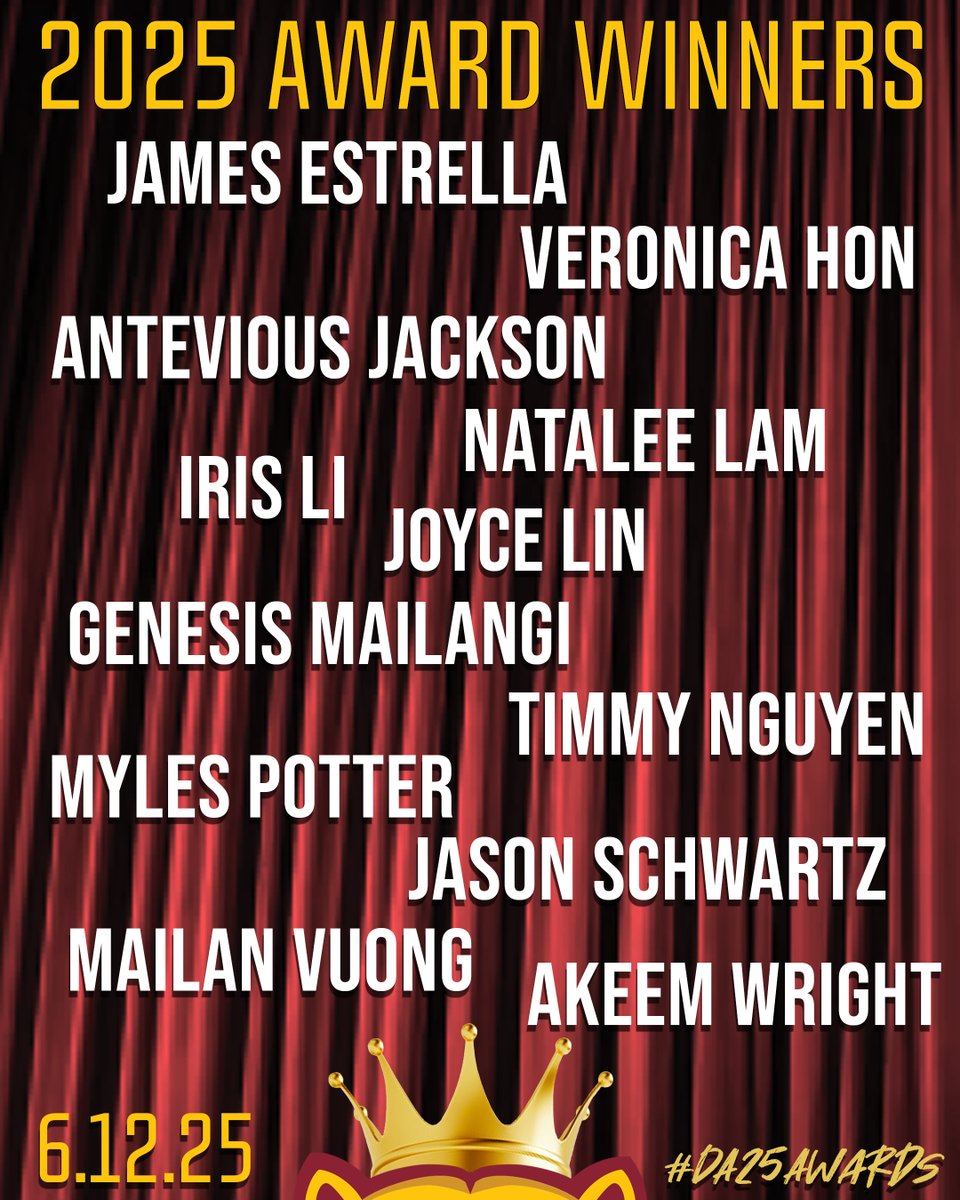 The 2025 De Anza College Academic &amp; Athletic Achievement Award-Winners are ....