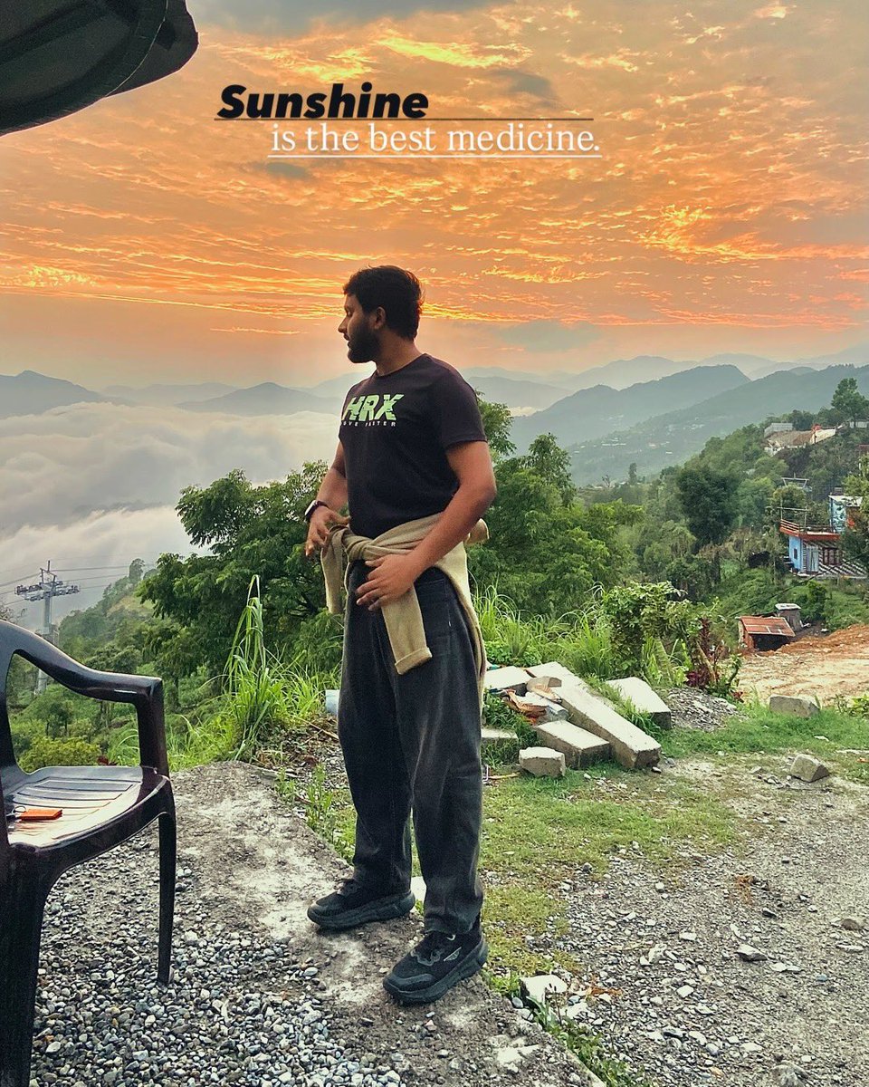 Sameemakhtar93's tweet photo. Life is not meant to be lived in one place. 🏔️
Location 📍Pokhara-Sarankot |#sameemakhtar 
.
.
.
.
#explore #explorer #traveling #mountains #sunset #sarankot #pokhara #nepal #lifestyle #view #sarankot_pokhara #pokharanepal🇳🇵 https://t.co/rmkDSvbx3C