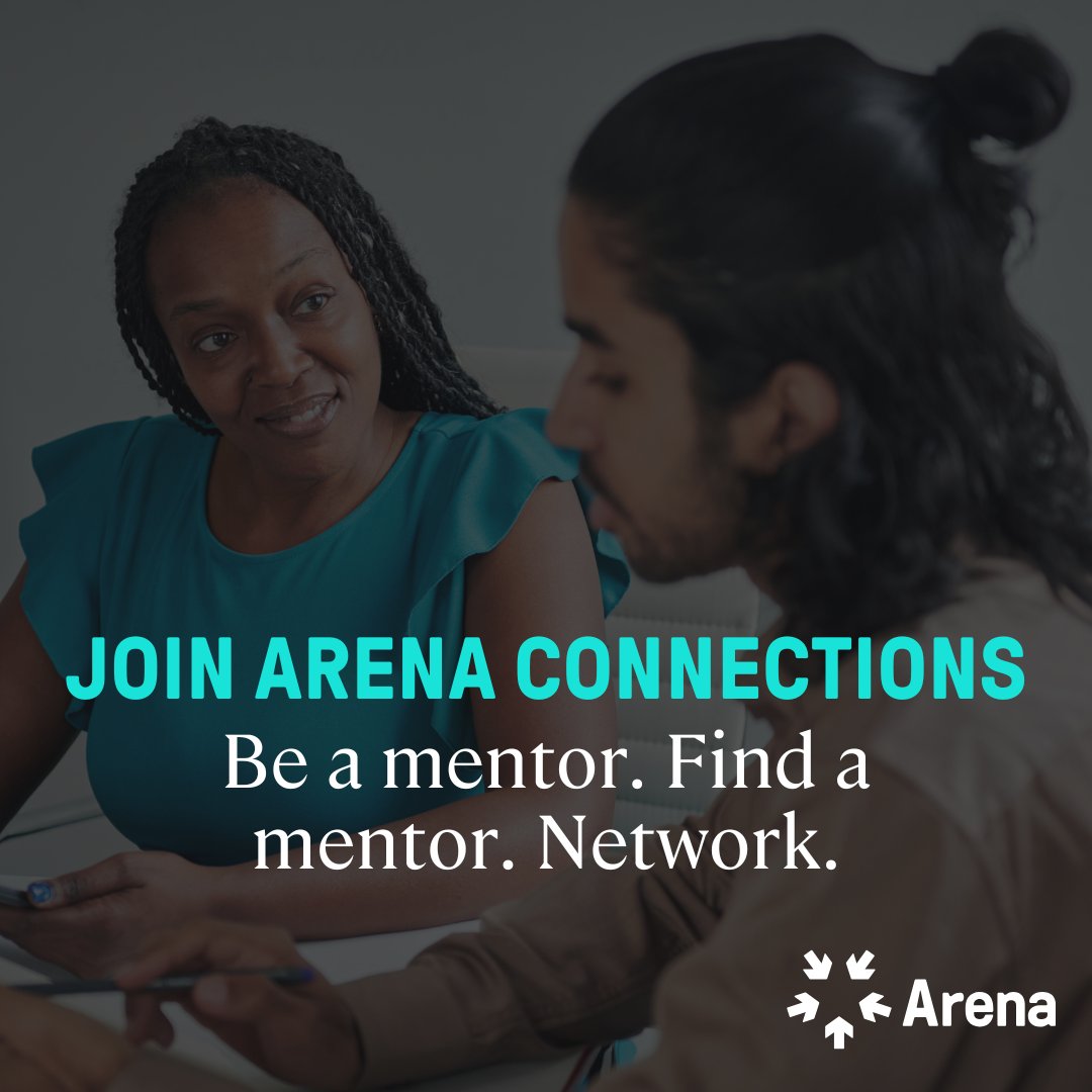 arenasummit's tweet image. Today, we’re excited to launch Arena Connections—our brand new networking platform designed to connect mentors, mentees, and help politicos build stronger political networks.
Join for free today! Sign up to be a mentor, find a mentor, or network! arena.run/connections