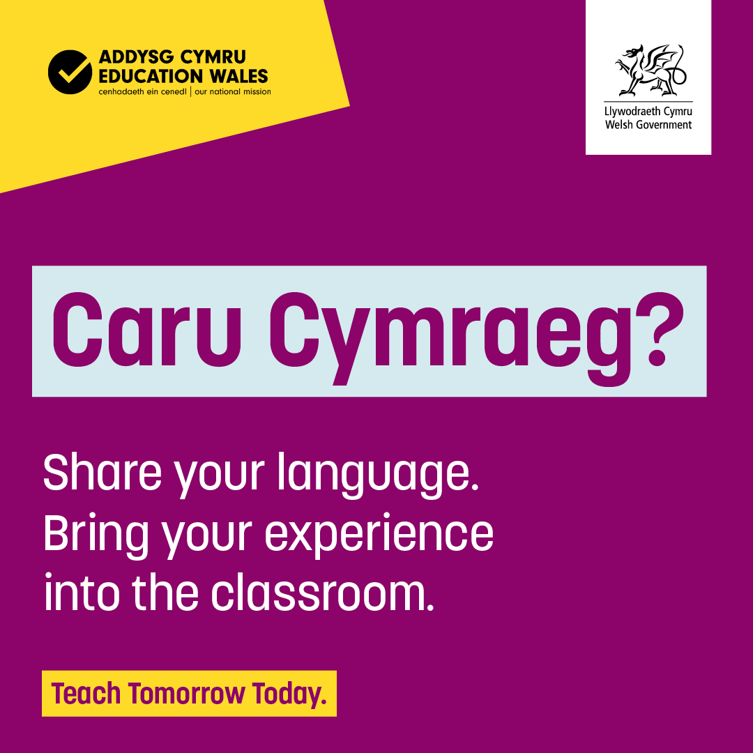 Teaching Wales (@teachingwales) on Twitter photo There is nothing like the feeling of hiraeth at the <a href="/EisteddfodUrdd/">Eisteddfod yr Urdd a’r Celfyddydau</a>
You can use your Cymraeg to teach the next generation of Wales🌟Be the one teacher that you looked up to.
Any questions? Pop over to the Educators Wales stand 21-22
#TeachingWales
#Urdd
#Eisteddfod
<a href="/Athrofa/">Yr Athrofa: Centre for Education</a> There is nothing like the feeling of hiraeth at the <a href="/EisteddfodUrdd/">Eisteddfod yr Urdd a’r Celfyddydau</a>
You can use your Cymraeg to teach the next generation of Wales🌟Be the one teacher that you looked up to.
Any questions? Pop over to the Educators Wales stand 21-22
#TeachingWales
#Urdd
#Eisteddfod
<a href="/Athrofa/">Yr Athrofa: Centre for Education</a>