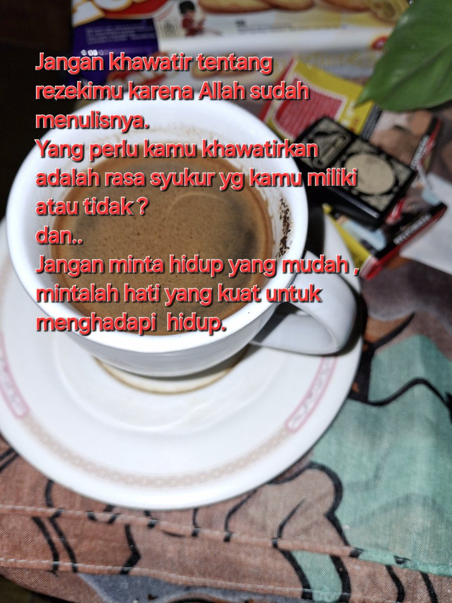 mohamad_ashuri's tweet photo. Selamet pagi..., man teman 🤗

Pagi Jumat Berkah https://t.co/HLatWoMKbC